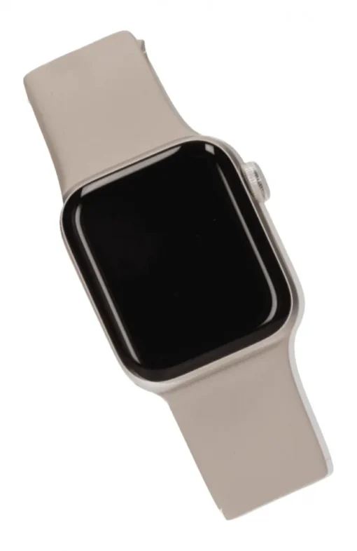 Apple Watch SE GPS + Cellular 40mm Starlight Aluminium Case with Starlight Sport Band - M/L - Image 2