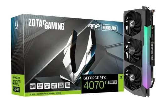 ZOTAC видео картаs GeForce RTX 4070 Ti SUPER AMP HOLO 16GB GDDR6X 256bit