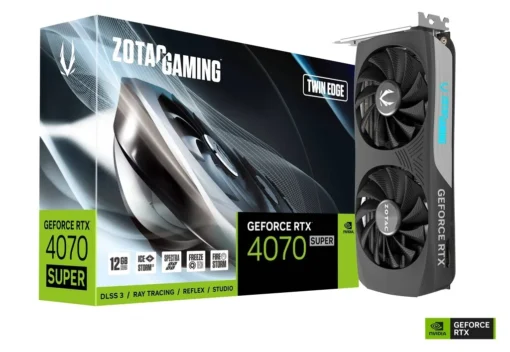 ZOTAC видео карта GeForce RTX 4070 SUPER TWIN EDGE 12GB GDDRX6 192bit 3DP - Image 2