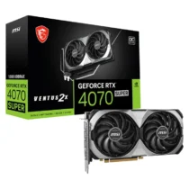 MSI видео карта GeForce RTX 4070 SUPER 12G VENTUS 2X OC GDDRX6 192bit