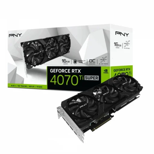 PNY видео карта GeForce RTX 4070 Ti SUPER 16GB VERTO OC