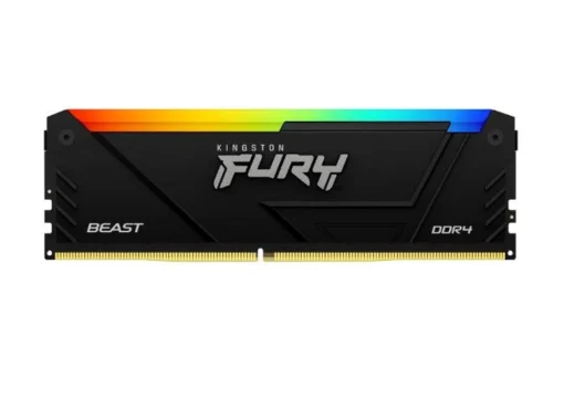 Kingston DDR4 Fury Beast RGB памет 64GB(4*16GB)/3600 CL18 - Image 4