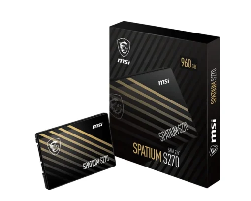 MSI SSD drive SPATIUM S270 960GB 2,5 inches SATA3 500/450MB/s - Image 5