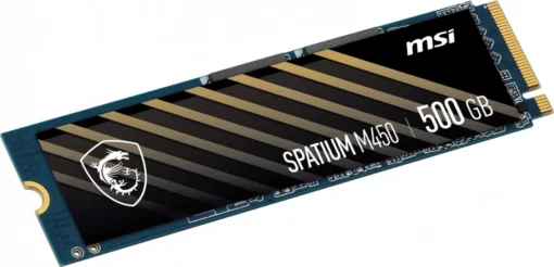 MSI SSD drive SPATIUM M450 500GB M.2 PCIe4 3600/2300MB/s - Image 3