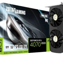 ZOTAC Graphics card GeForce RTX 4070 SUPER TWIN EDGE OC 12GB GDDRX6 192bit