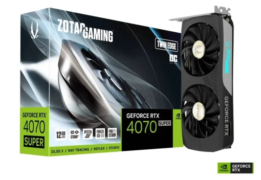 ZOTAC Graphics card GeForce RTX 4070 SUPER TWIN EDGE OC 12GB GDDRX6 192bit - Image 2