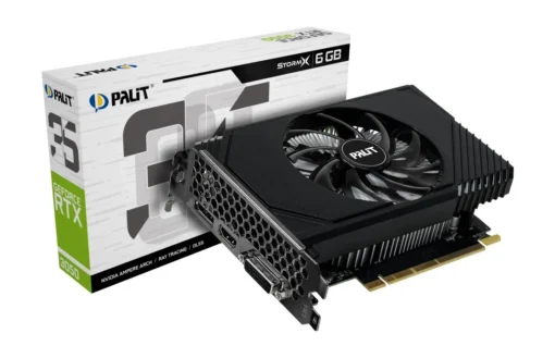 Palit видео карта GeForce RTX 3050 StormX 6GB GDDR6 96bit DVI/DP/HDMI - Image 2