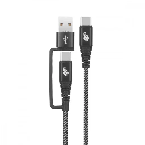 TB USB A/C - USB C Cable 1,2 m black - Image 4