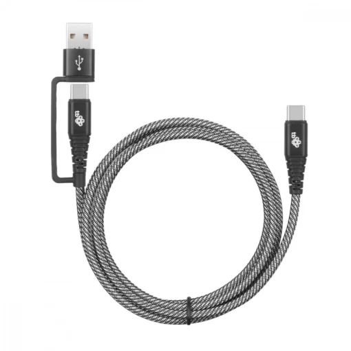 TB USB A/C - USB C Cable 1,2 m black - Image 5