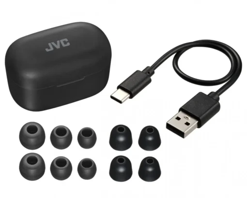 JVC Wireless earbuds HA-A25T black - Image 4