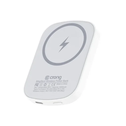 CRONG Power bank with MagSafe 5000mAh, USB-C 20W PD