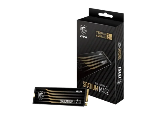 MSI SSD drive SPATIUM M482 2TB M.2 PCIe4 7300/6400MB/s