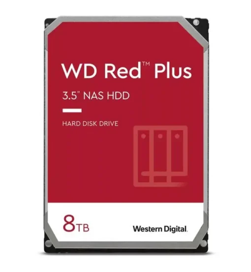 Western Digital Red Plus 8TB 3.5 inch CMR 256MB/5640RPM Class Hard Drive