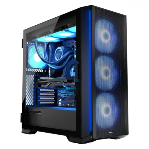 MODECOM Компютър cases Horizon ARGB FLOW MIDI Black