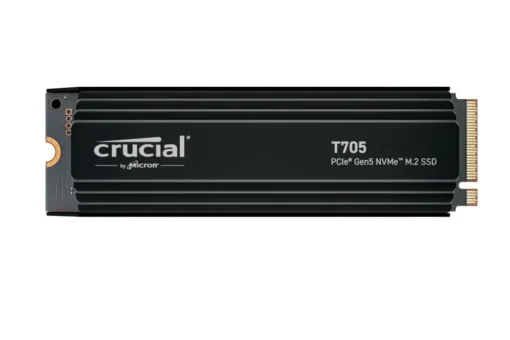 Crucial T705 1TB M.2 NVMe 2280 PCIe 5.0 13600/10200