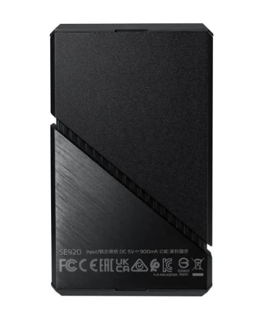 Adata външен SSD SE920 4TB USB4C 3800/3700 MB/s Black - Image 2