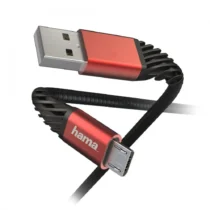 Hama charging data cable micro USB 15m