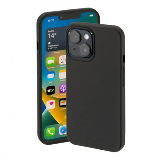 Hama Cover finest feel Iphone 14 black