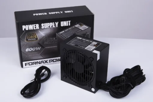 Gembird захранващ блок ATX 80+Bronze 600W aktywne PFC, 12cm fan - Image 4