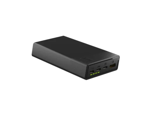 Green Cell Powerbank PowerPlay 20S 20000mAh 22,5W 3x USB-C 1x USB-A black - Image 3