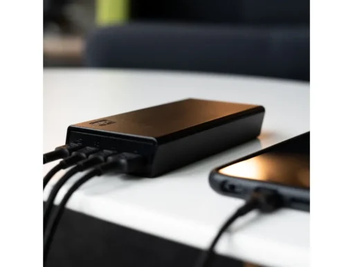 Green Cell Powerbank PowerPlay 20S 20000mAh 22,5W 3x USB-C 1x USB-A black - Image 5