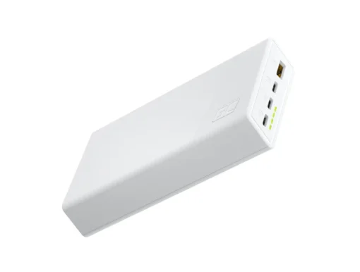 Green Cell Powerbank PowerPlay 20S 20000mAh 22,5W 3x USB-C 1x USB-A white