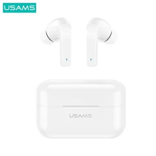 USAMS Bluetooth Headphones TW S 5.0 ANC LY Series Whi - Image 3