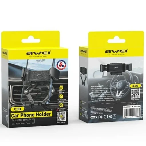 AWEI Gravity car holder for air vent X39 - Image 2