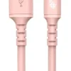 TB Cable USB - USB C 1 m silicon pink