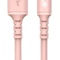 TB Cable USB - USB C 1 m silicon pink