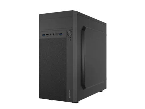 Natec кутия за компютър Helix USB-C MATX Mini Tower black