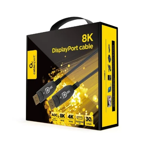 Gembird Cable 8K DisplayPort AOC Premium 30m - Image 3