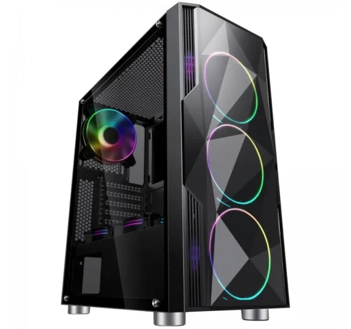 MS PC GAMING CASE MS FIGHT ER V315 BLACK