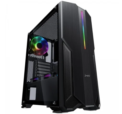 MS PC GAMING CASE MS FIGHT ER V310 BLACK