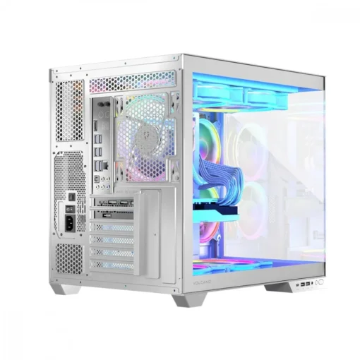 MODECOM Computer case Volcano Panorama APEX ARGB 7F MIDI white - Image 5