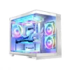 MODECOM Computer case Volcano Panorama APEX ARGB 7F MIDI white