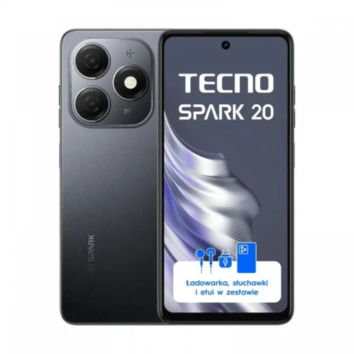 TECNO TECNO SPARK 20 KJ5n 256+8 Gravity Black