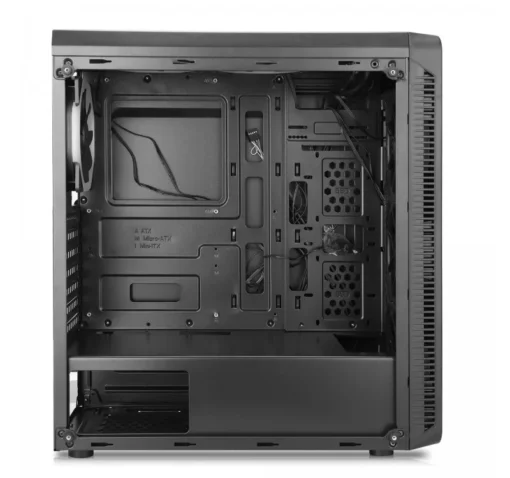 MS PC GAMING CASE MS ARMOR V700 BLACK - Image 4