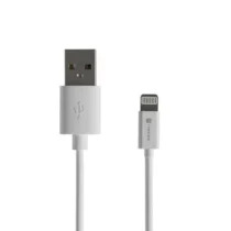 Natec LIGHTNING(M)->USB-A(M) кабел 1M WHITE MFI PRAT