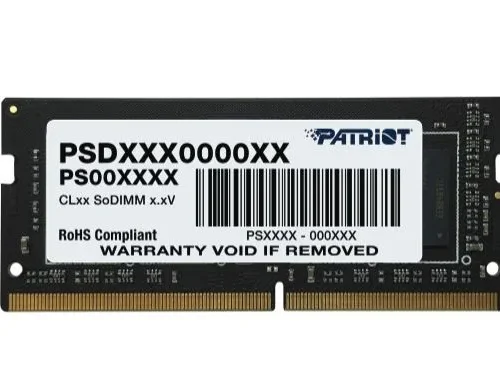Patriot памет за лаптоп DDR4 Signature 8GB/3200 CL22