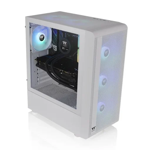 Thermaltake Thermaltake S200 Temper ed Glass ARGB Snow - Image 5