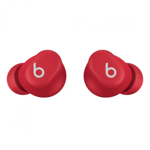 Apple Earphones Beats Solo Buds Transparent red - Image 2