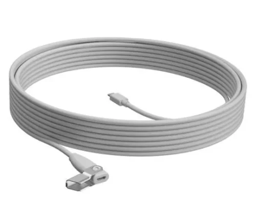 Logitech Rally Mic Pod Extension Cable Off-white