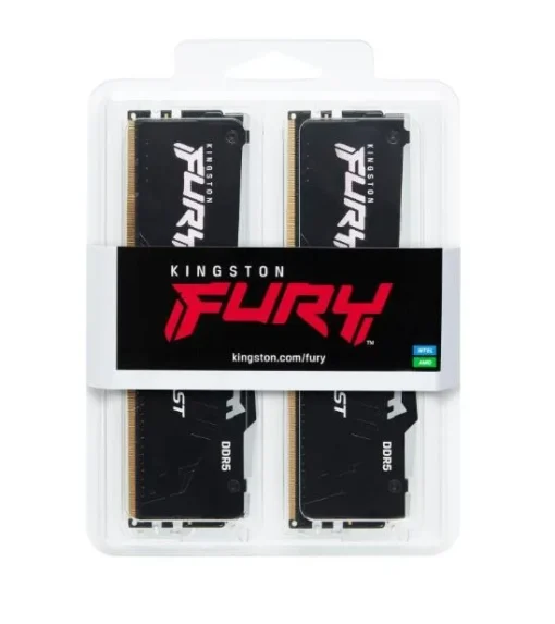 Kingston памет DDR5 Fury Beast RGB 32GB(2*16GB)/6000 CL30 black - Image 2