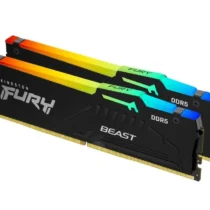 Kingston памет DDR5 Fury Beast RGB 32GB(2*16GB)/6000 CL30 black