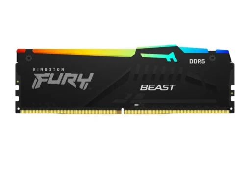 Kingston памет DDR5 Fury Beast RGB 32GB(2*16GB)/6000 CL30 black - Image 3