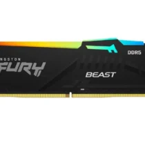 Kingston памет DDR5 Fury Beast RGB 16GB(1*16GB)/6800 CL34 EXPO black