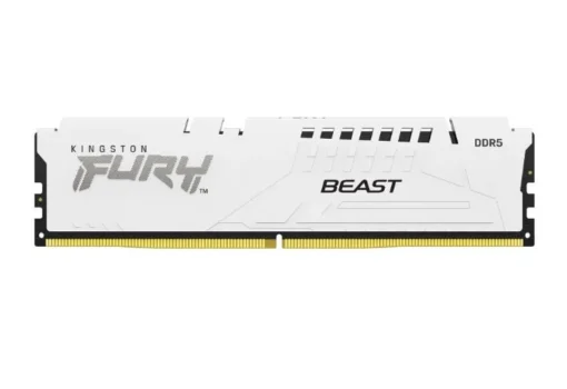 Kingston памет DDR5 Fury Beast 16GB(1*16GB)/6800 CL34 EXPO white