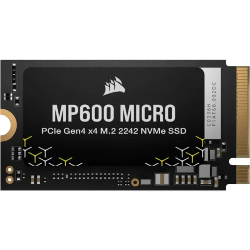 Corsair SSD 1TB MP600 MICRO 5100/4300 MB/s PCIe 4.0 x4 NVMe M.2 2242 - Image 4