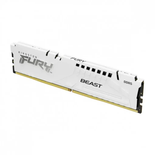 Kingston памет DDR5 Fury Beast 32GB(1*32GB)/6400 CL32 XMP white - Image 2